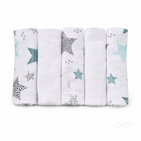 Tetra pelena set 5 komada T0556