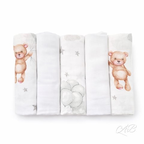 Tetra pelena set 5 komada T0559