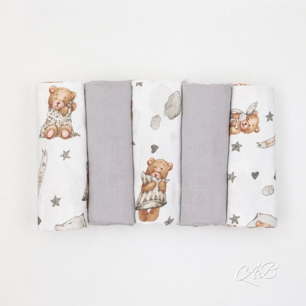 Tetra pelena set 5 komada T0571